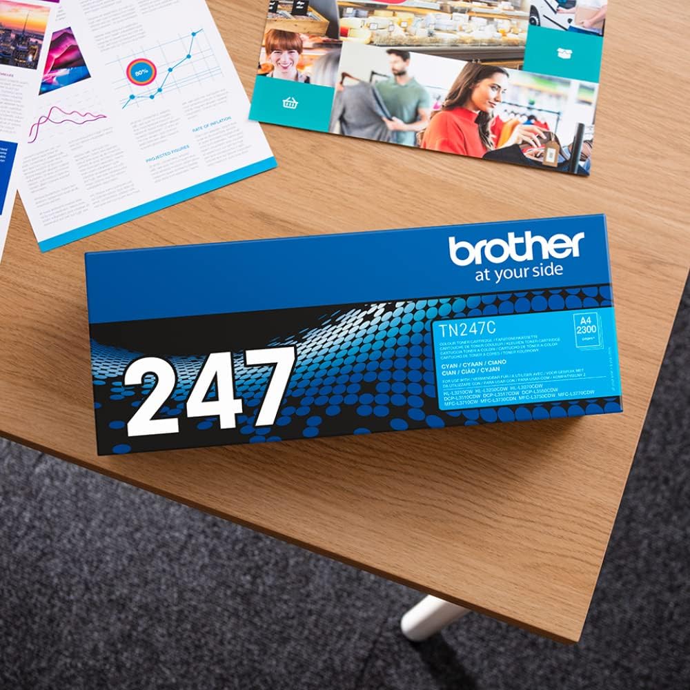 Brother TN-247C Original Toner – Cyan | 2.300 Seiten
