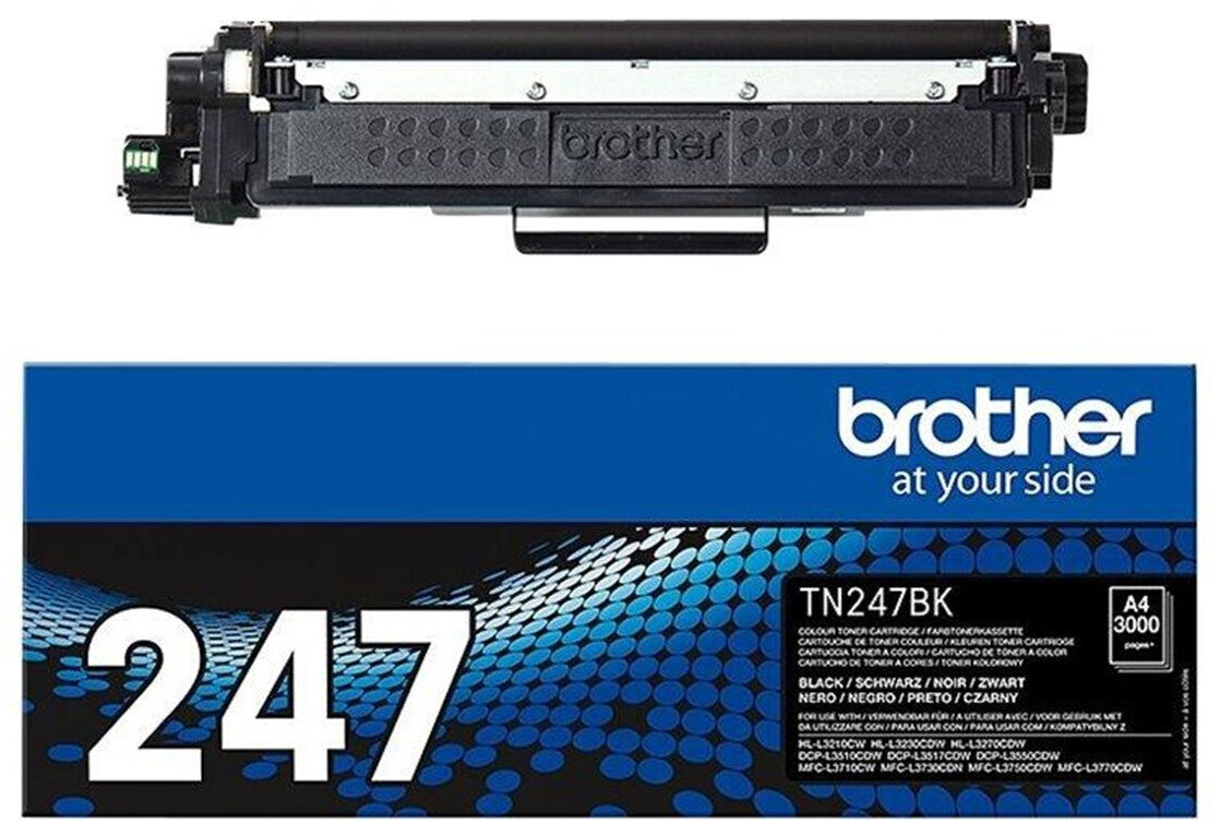 Brother TN-247BK Original Toner – Schwarz | 3.000 Seiten
