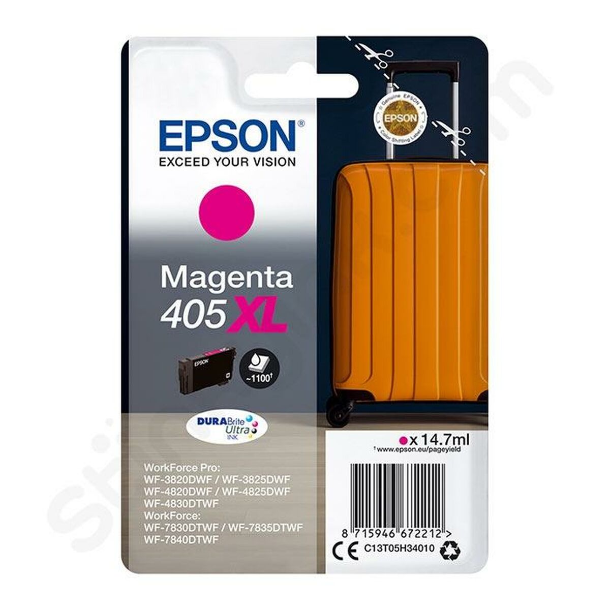 Original Tintenpatrone Epson WORKFORCE PRO Magenta (8 Stück)