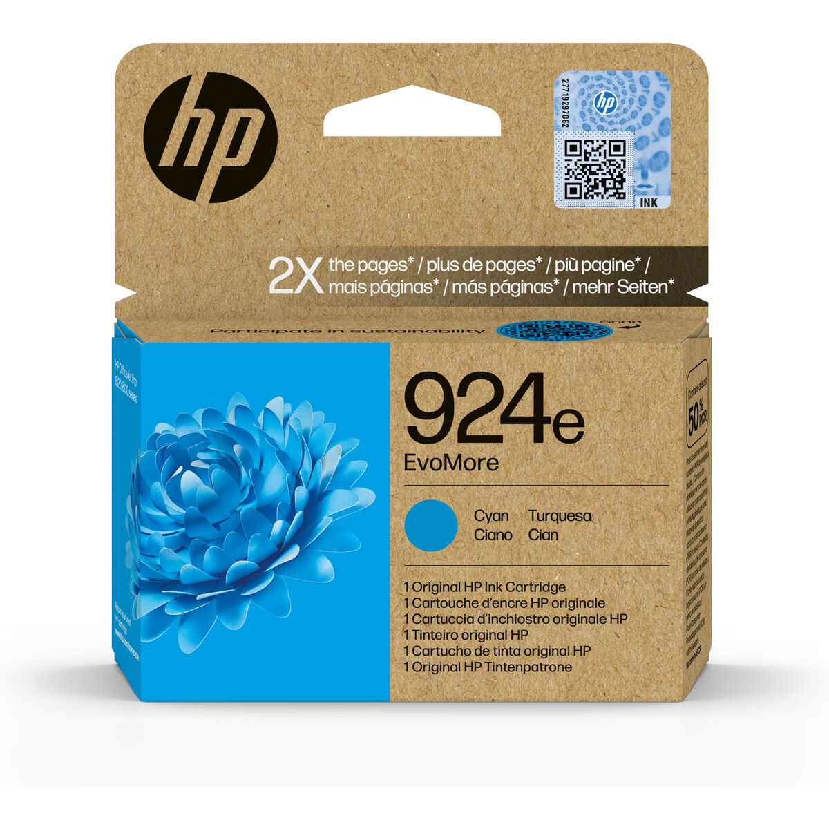 Original Tintenpatrone HP 4K0U7NE