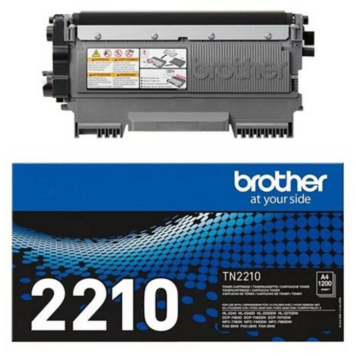 Brother TN-2210 Original Toner – Schwarz | 1.200 Seiten