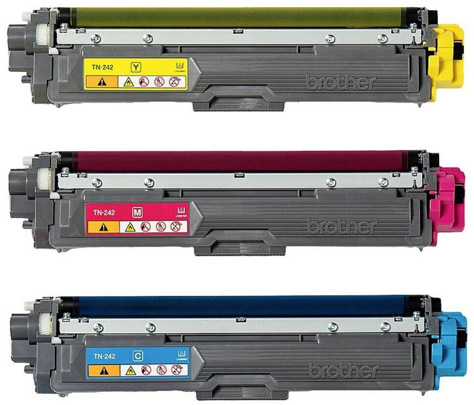 Brother TN-242 CMY Original Toner Set – Cyan, Magenta, Gelb