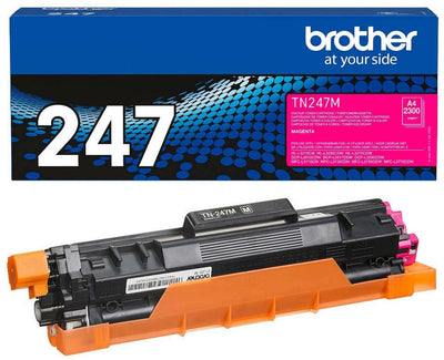 Brother TN-247M Original Toner – Magenta | 2.300 Seiten