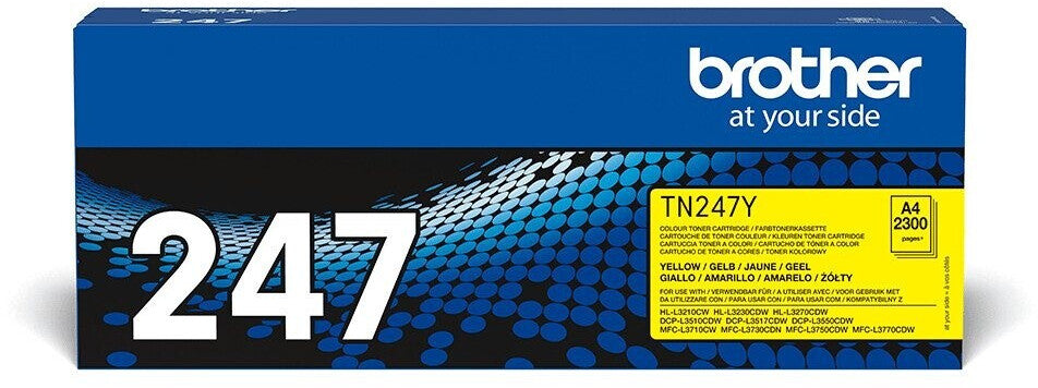 Brother TN-247Y Original Toner – Gelb | 2.300 Seiten