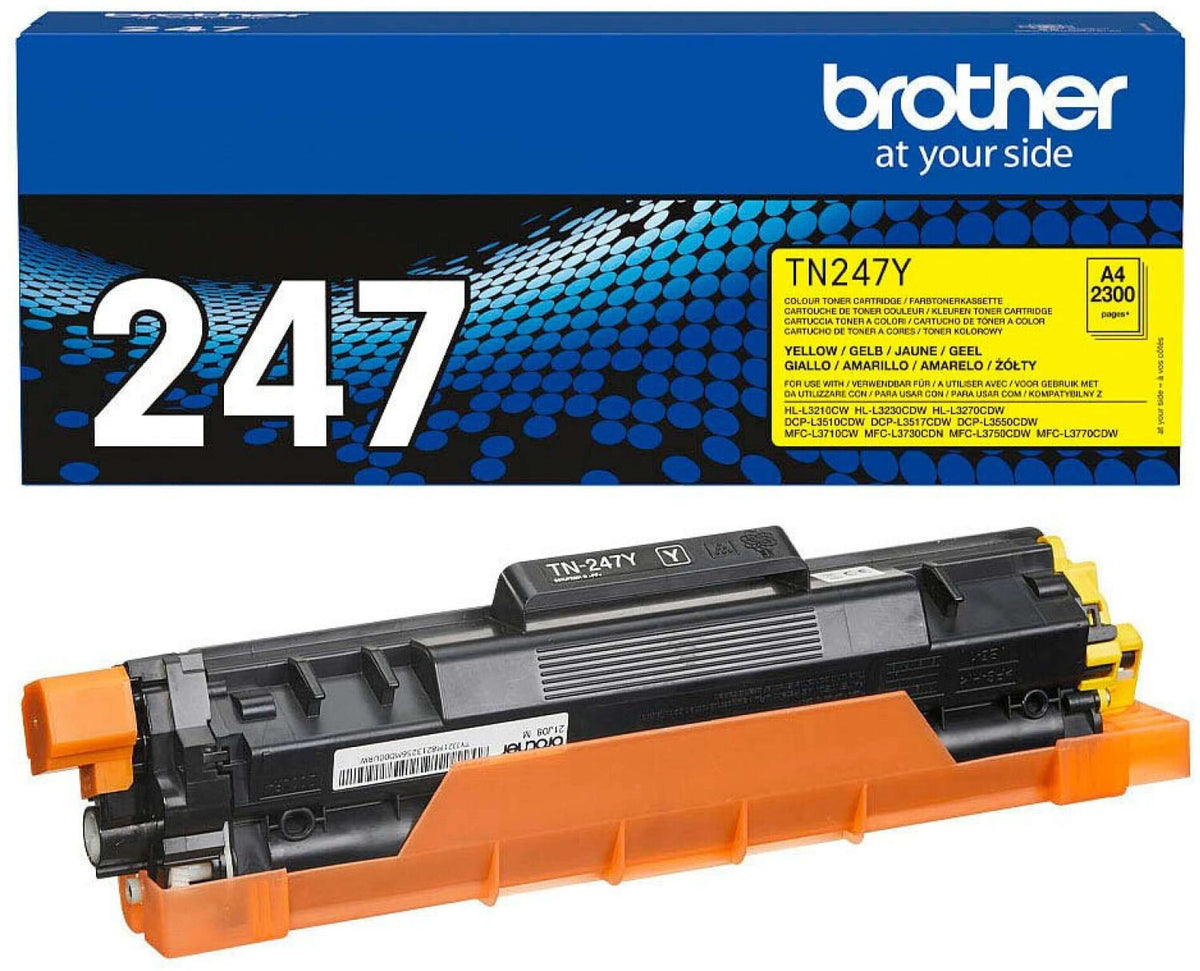 Brother TN-247Y Original Toner – Gelb | 2.300 Seiten