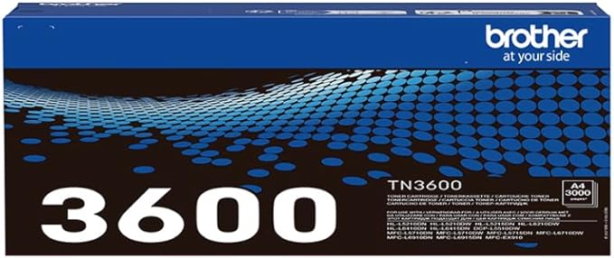Brother Original TN-3600 Tonerkartusche Schwarz – 3.000 Seiten