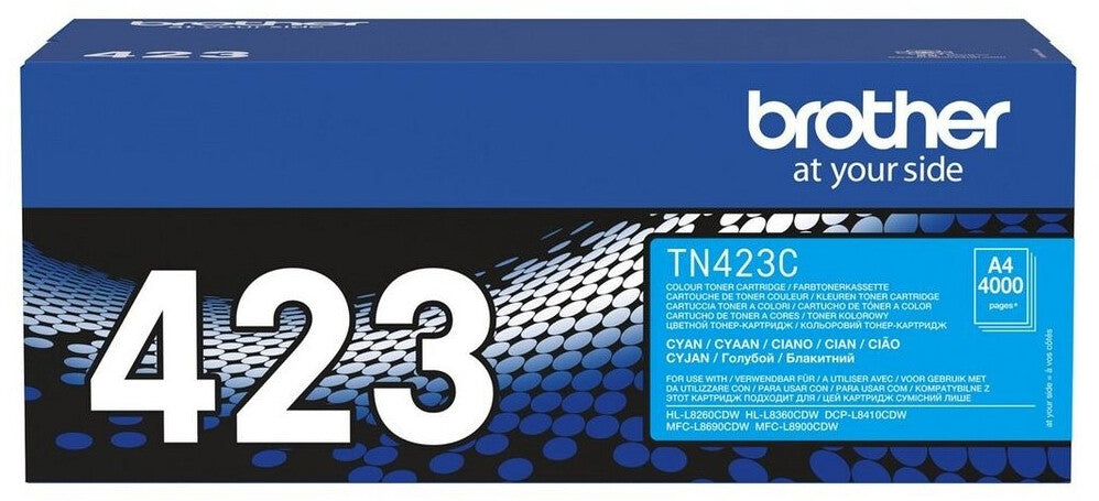 Brother TN-423C Original Toner – Cyan | 4.000 Seiten