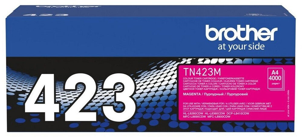 Brother TN-423M Original Toner – Magenta | 4.000 Seiten