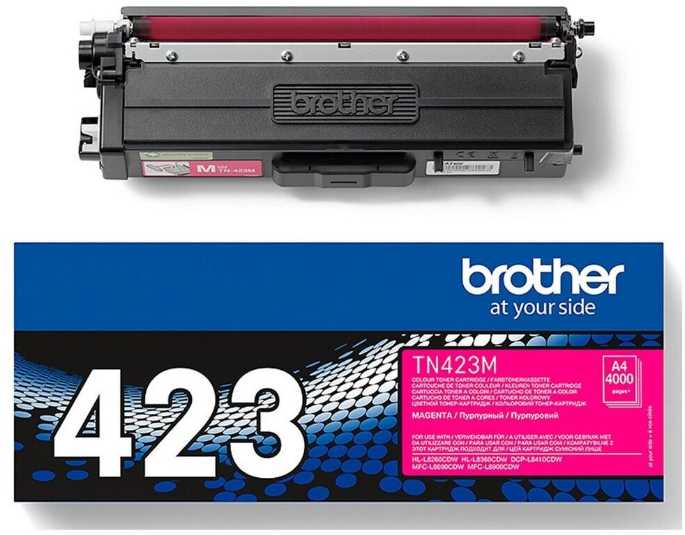 Brother TN-423M Original Toner – Magenta | 4.000 Seiten