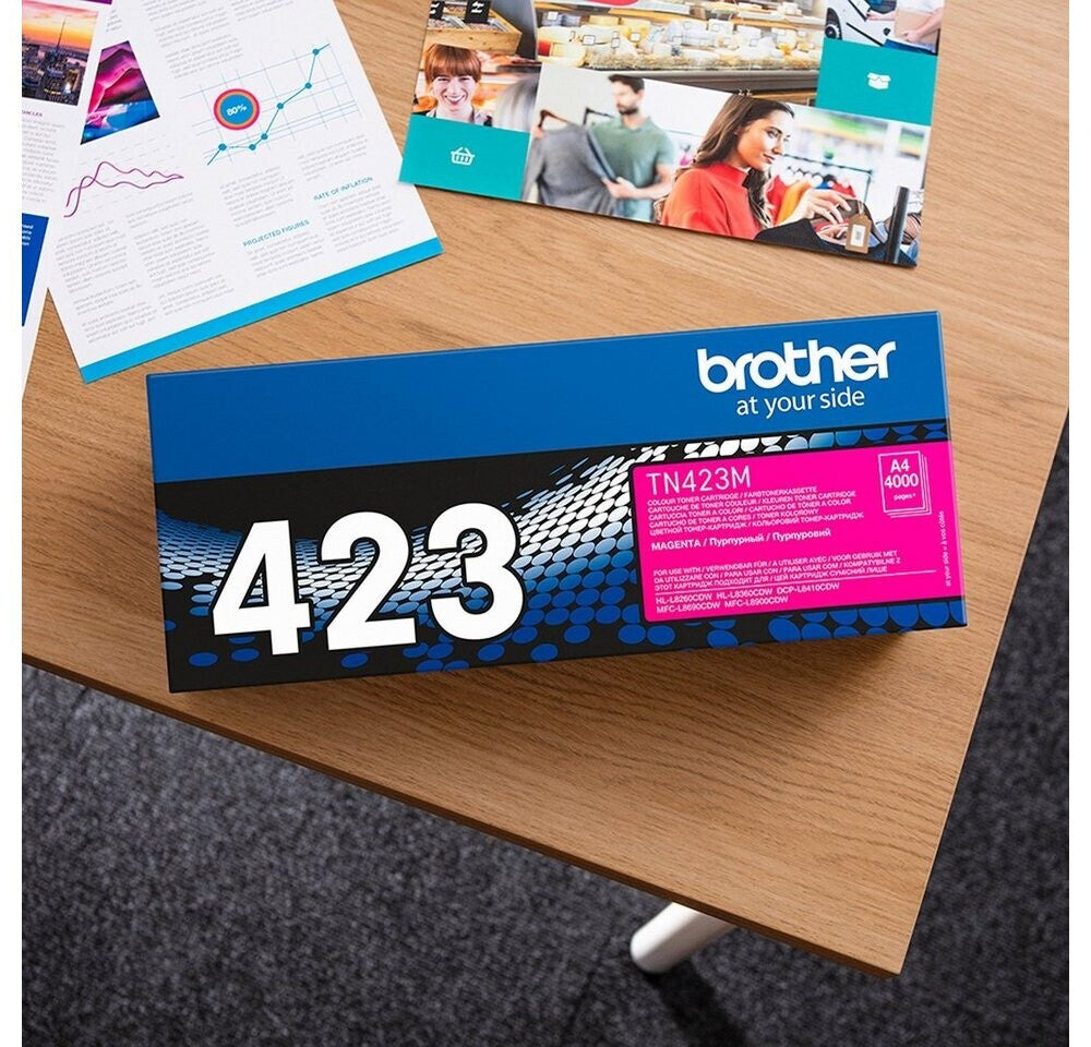 Brother TN-423M Original Toner – Magenta | 4.000 Seiten