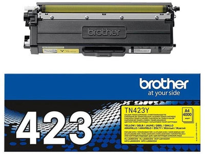 Brother TN-423Y Original Toner – Gelb | 4.000 Seiten