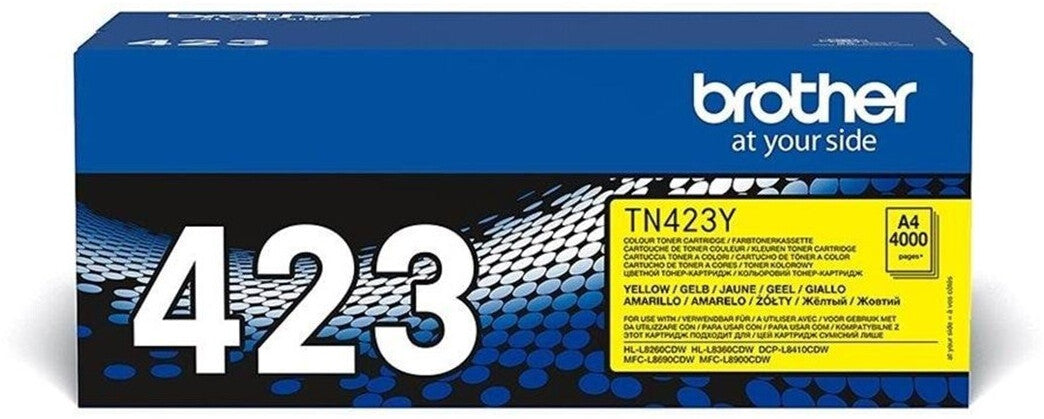 Brother TN-423Y Original Toner – Gelb | 4.000 Seiten