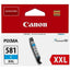 Original Tintenpatrone Canon CLI-581C XXL Türkis