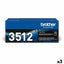 Original Toner Brother TN3512 Schwarz (3 Stück)
