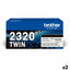 Original Toner Brother L2300D/L2340DW/L2360DN/L2365DW/L2500/L2700 Schwarz (2 Stück)
