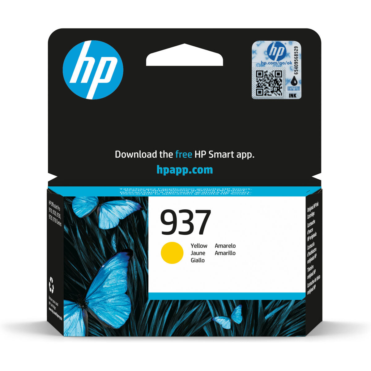 Original Toner HP 937 Gelb (1 Stück)