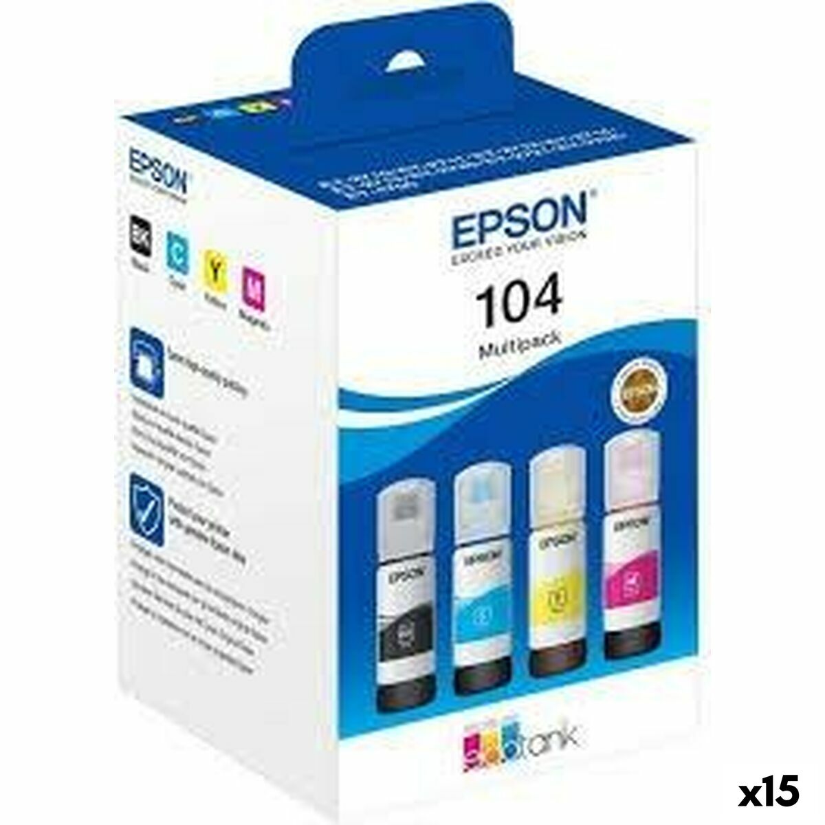 Nachfüllungstinte Epson Nº 104 Gelb