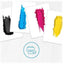 HP 201X Original Toner 3er-Pack – Cyan, Magenta, Gelb | CF253XM