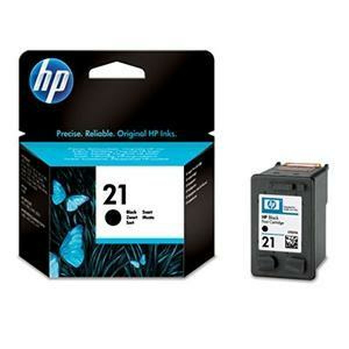 Original Tintenpatrone HP 21 Schwarz (60 Stück)
