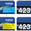 Brother TN-423 CMYK Original Toner Set – 4 Farben