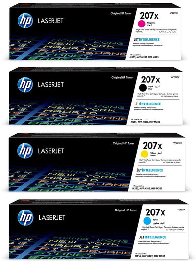 HP 207X Original Toner Set – 4 Farben | CMYK