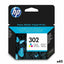 Original Tintenpatrone HP Officejet 3830 All-in-One Nº 302 Dreifarbig (60 Stück)